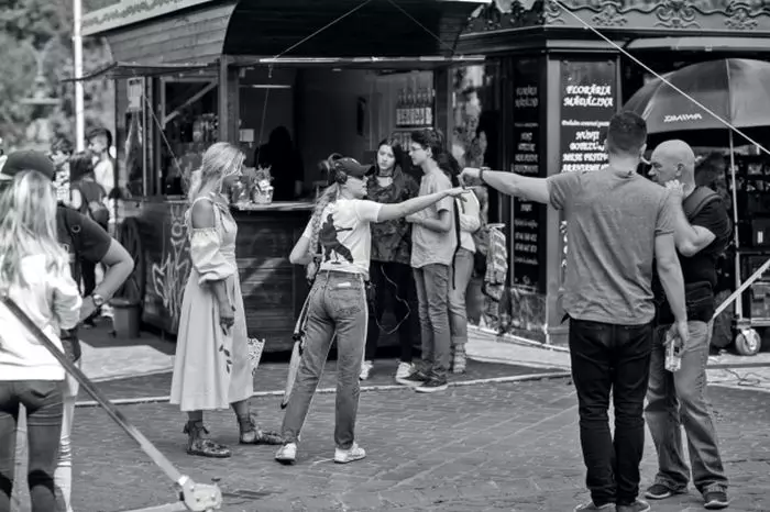 Gina Pistol şi Smiley, primele fotografii din filmul "Oh, Ramona" în care joacă împreună