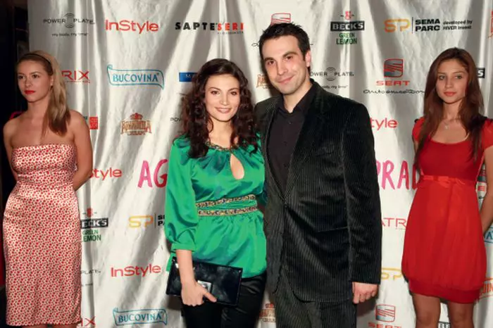 Alexandru Papadopol și Ioana Ginghină în 2008. Aveau doar un an de căsnicie