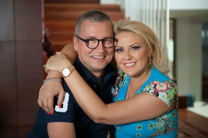 Ioana și actualul său soț, Brent Valmar