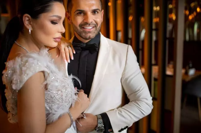 Brigitte și Florin Pastramă, imagini de la cununia civilă