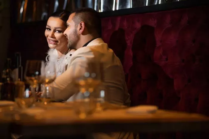 Brigitte și Florin Pastramă, imagini de la cununia civilă