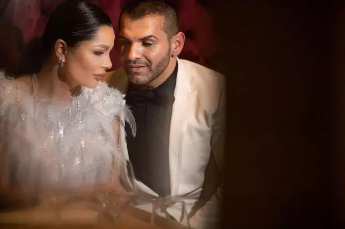 Brigitte și Florin Pastramă, imagini de la cununia civilă