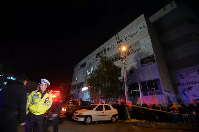 INCENDIU - CLUB COLECTIV - BUCURESTI