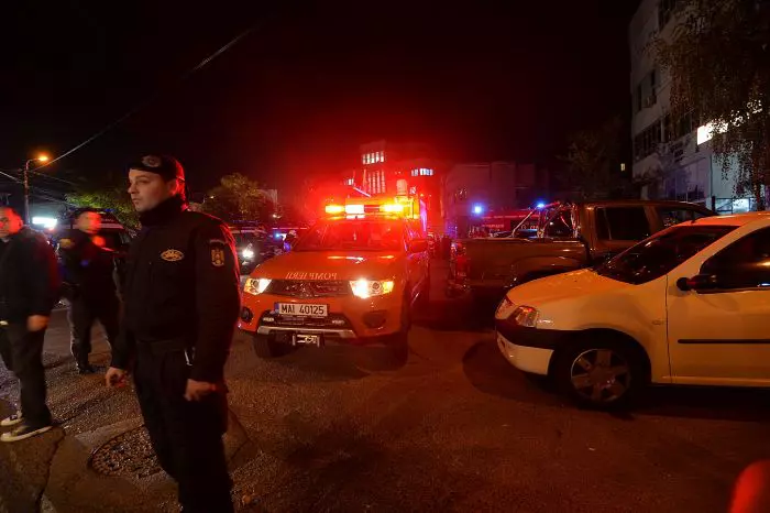 INCENDIU - CLUB COLECTIV - BUCURESTI