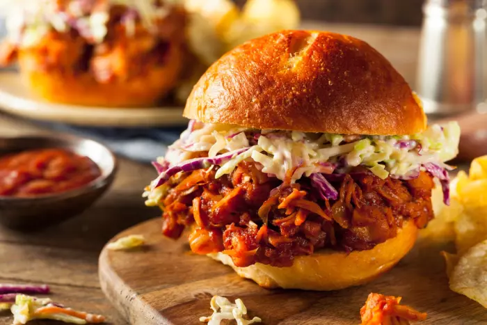 Burger din jackfruit