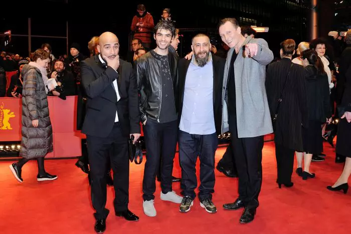 Actors Veysel, Kida Khodr Ramadan and Oliver Masucci