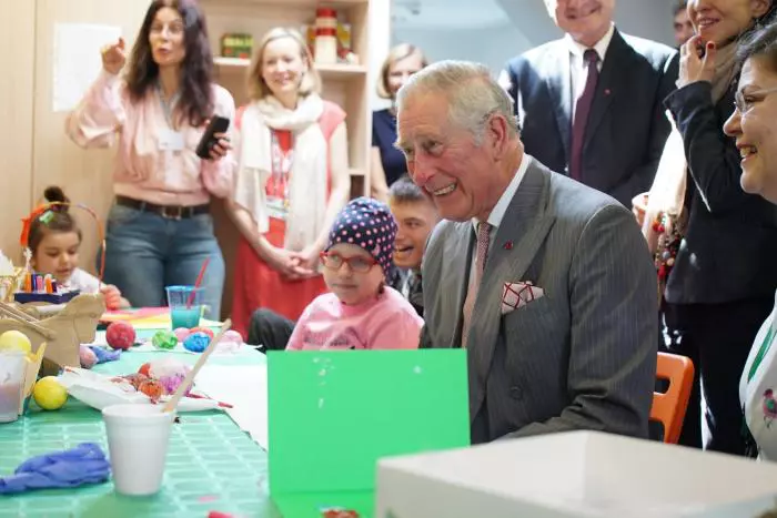 Printul Charles in Romania