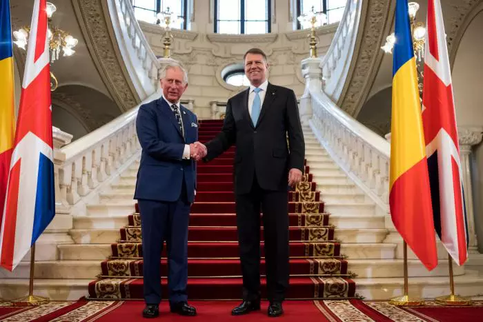 Printul Charles si Klaus Johanis