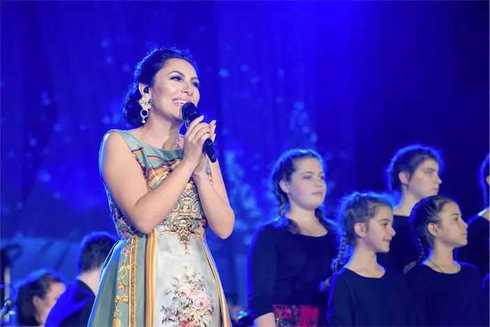 Andra la concertul "Andra for Hope"