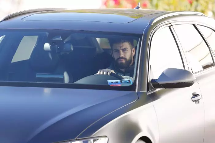 Shakira şi Pique, după întoarcerea de la un control medical