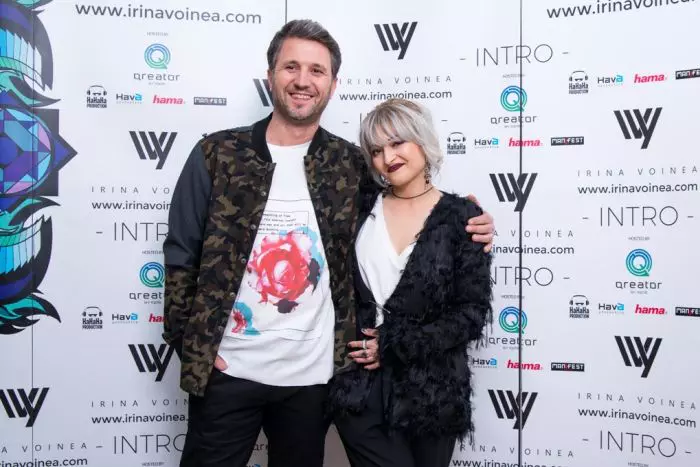 Andi Moisescu si Irina Voinea