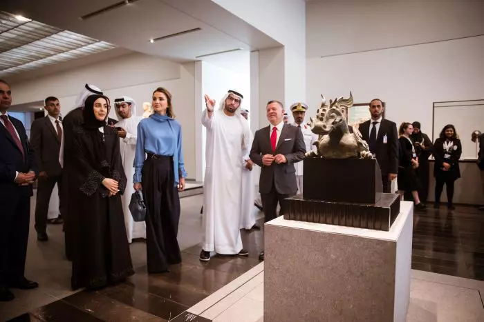 Regina Rania a Iordaniei în vizită în Abu Dhabi