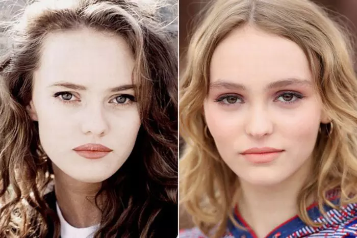 Vanessa Paradis și Lily Rose Melody-Depp, la 18 ani