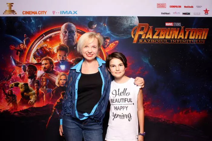 Kinga Varga și fiica sa, Mihaela