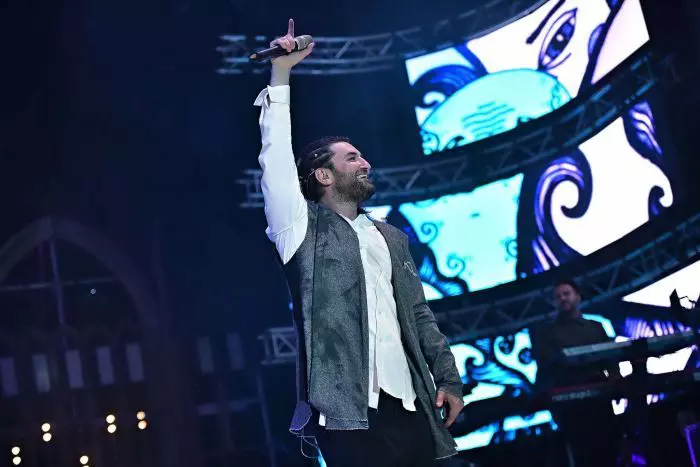 Gina Pistol alături de Smiley la concertul de la "Arenele Romane"