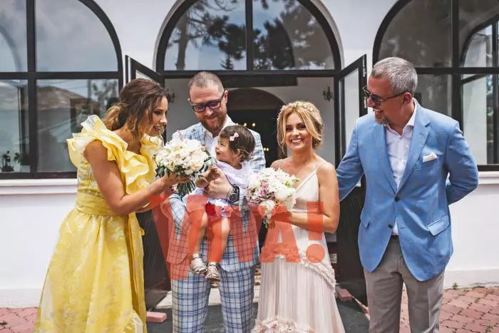 Primele imagini de la nunta Simonei Gherghe