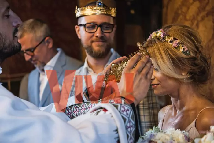 Imagini de la căsătoria religioasă a Simonei Gherghe