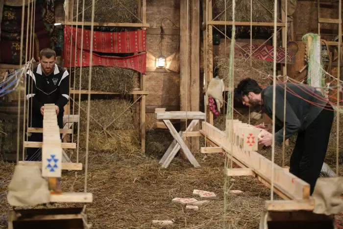 Cătălin Moroșanu în duel cu Silviu Țolu la Ferma