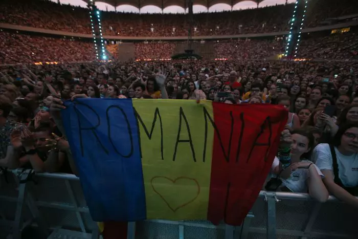 Ed Sheeran a susținut un concert în București