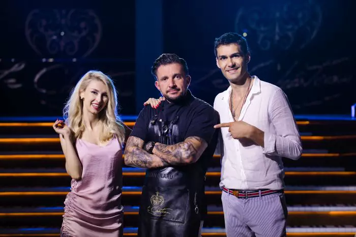Andreea Balan, George Burcea, Chef Iulian Olaru