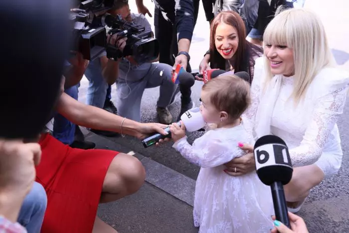 Eva Maria, fetița Elenei Udrea