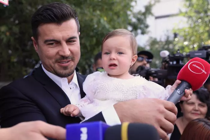 Eva Maria, fetița Elenei Udrea