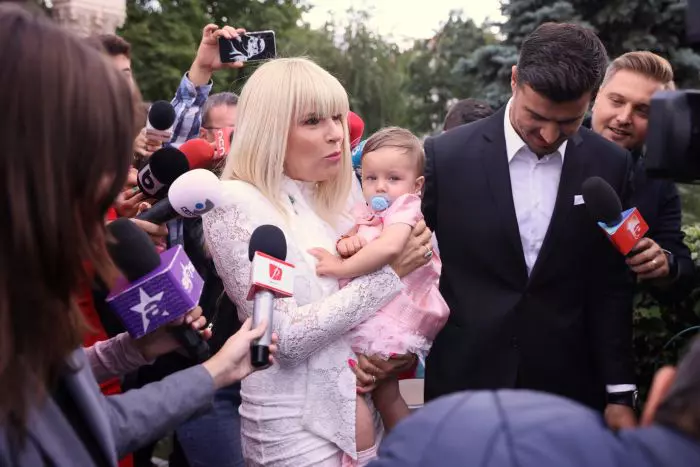 Elena Udrea botez Eva Maria (9)