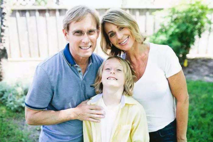 Nadia Comăneci, Burt Conner și fiul lor, Dylan