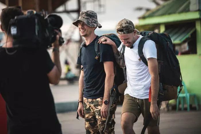 Dan și Florin Ristei Asia Express (2)