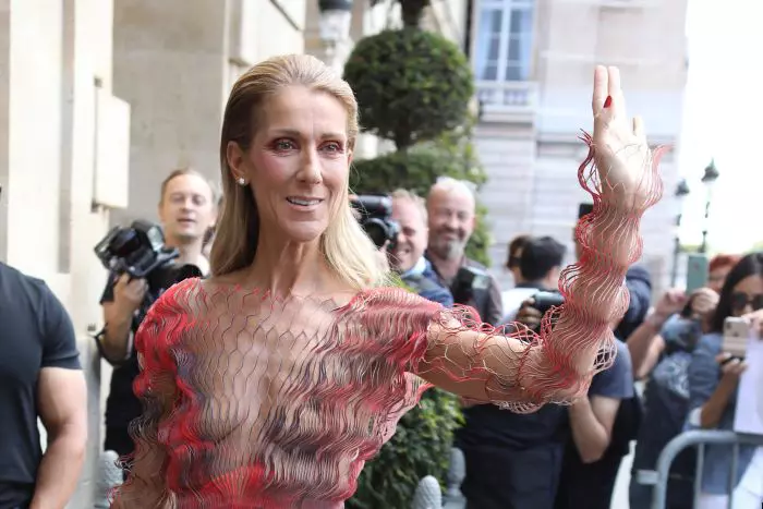 PFW - Celine Dion Returns To The Crillon