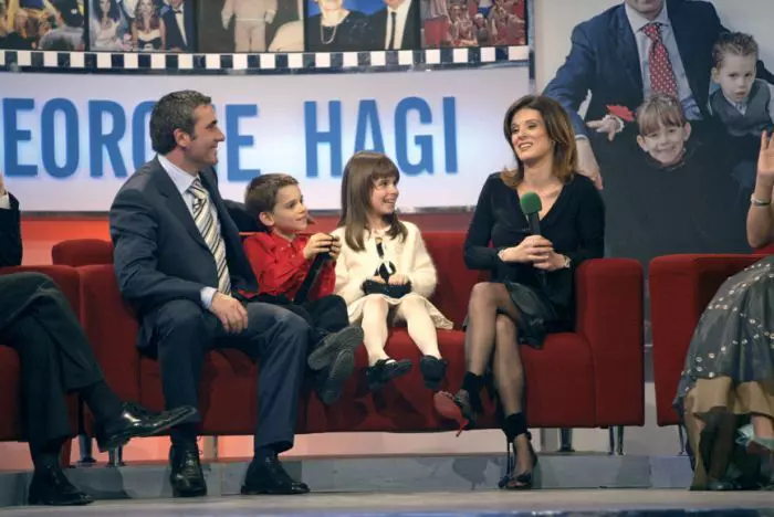 Ianis Hagi și familia