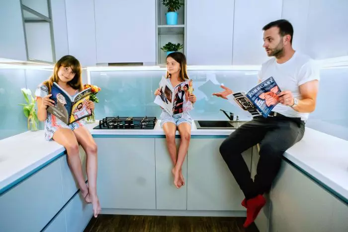 Mihai Morar, tată a treia oară