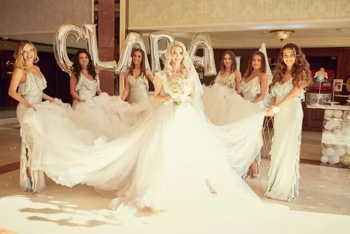 Imagini de la nunta Andreei Bălan