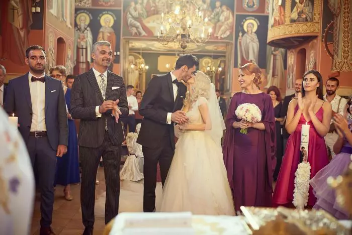 Imagini de la nunta Andreei Bălan