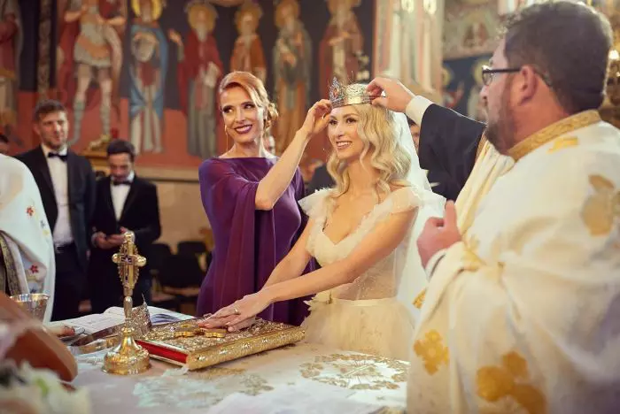 Imagini de la nunta Andreei Bălan