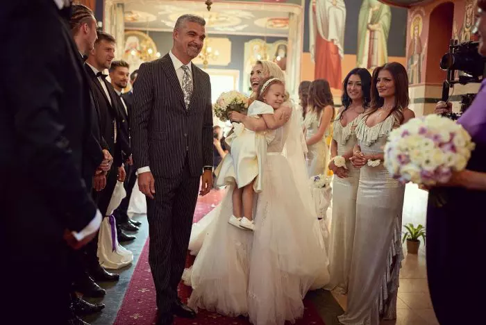 Imagini de la nunta Andreei Bălan