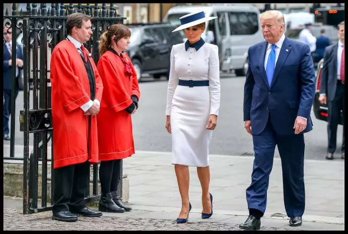 President Trump Visits Westminster Abbey