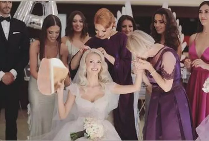 Imagini de la nunta Andreei Bălan