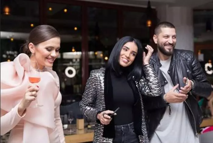 Adelina Pestrițu și Virgil Șteblea au venit la ziua Cristinei Șișcanu