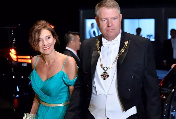 Klaus Iohannis și Carmen Iohannis