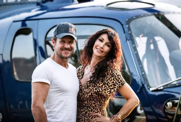 Mihaela Radulescu si Felix Baumgartner 2