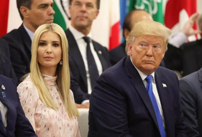 Ivanka Trump și Donald Trump