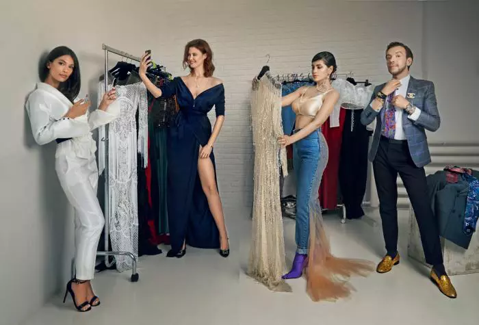 Andra Andreescu, Rheea Costa, Cristina Savulescu si Stephan Pelger