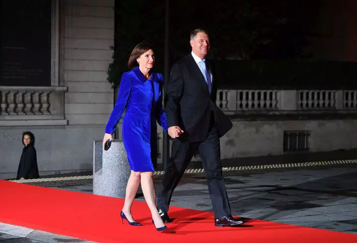 Klaus Iohannis si Prima Doamna la Paris