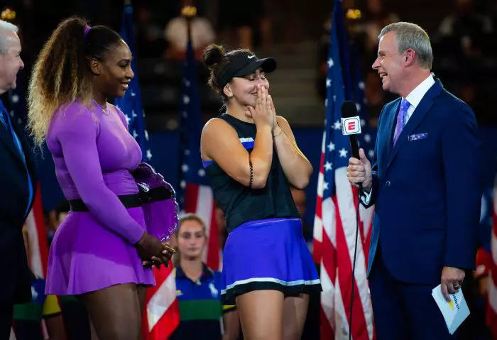 Bianca Andreeascu a învins-o pe Serena Williams.