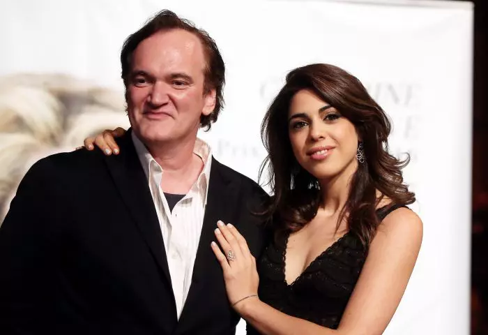 Quentin Tarantino (55) și soția lui Daniella Pick (35)