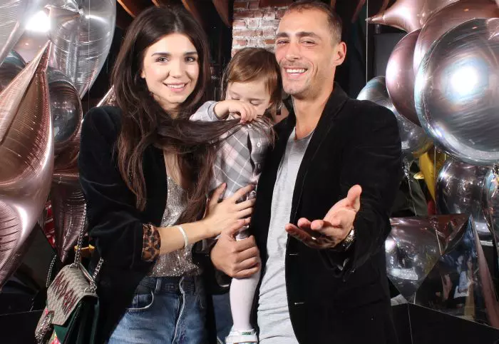 Alice Cavaleru, Vladimir Drăghia și fiica lor, Zora