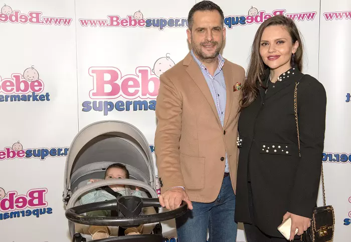 Madalin IOnescu, Cristina Şişcanu si fetiţa lor