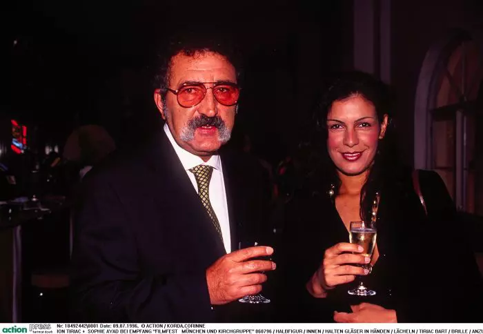 Sophie Ayad și Ion Țiriac.