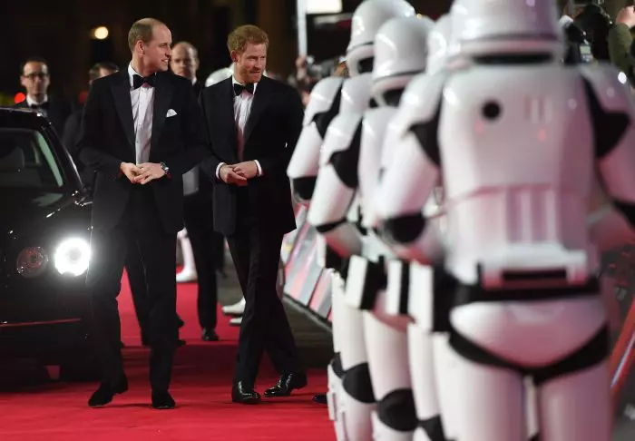 Prinţul William Duce de Cambridge şi Prinţul Harry